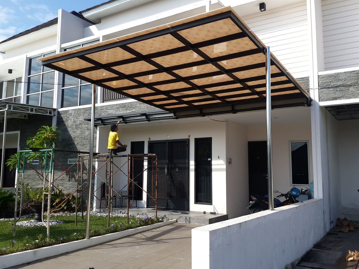 Kanopi Akrilik Serdam - Dokumentasi Proyek